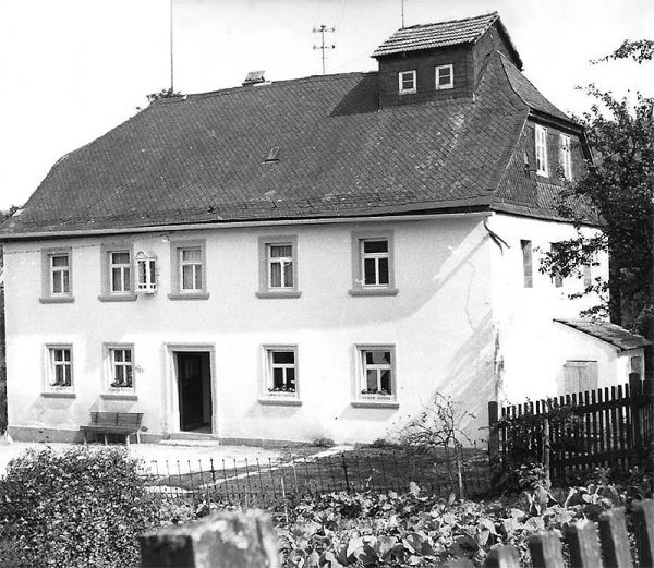 Ultsch Mühle, Gößmitz im Jahr 1961